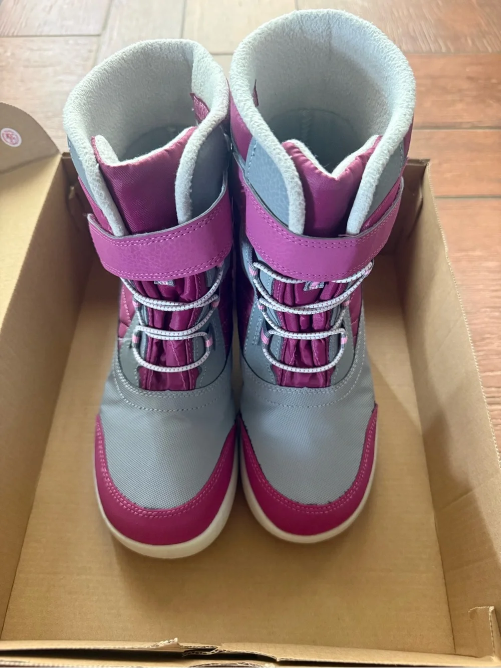 Merrell Youth Pink/Gray Winter Boots Snow Storm 2.0 Size 3